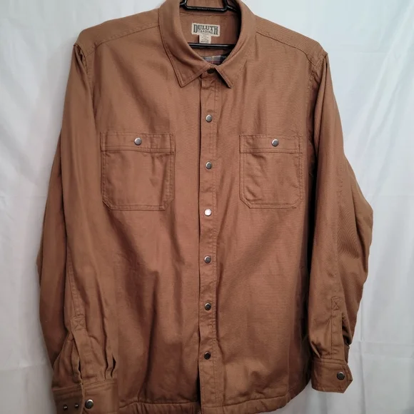 Duluth Trading co. Men’s Fire Hose Flannel-Lined Jacket 2XL - Picture 2 of 14